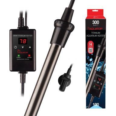 AQUATOP TH-C300 300-Watt Titanium Heater w/ Controller